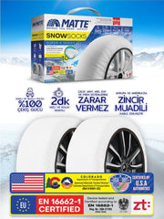 Matte Superx Series Kar Çorabı Teşhir