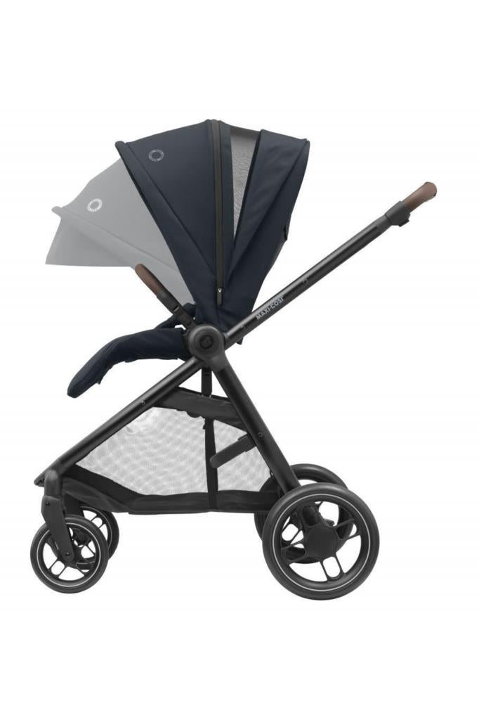 MAXİ-COSİ Maxi Cosi Street+ Tek Elle Katlanabilen Doğumdan Itibaren Kullanılabilen Bebek Arabası Essential Gray - OUTLET