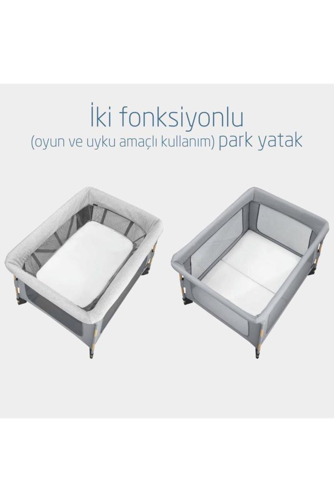 Maxi-Cosi Swift 3'ü 1 Arada Çift Katlı Beyond Grey Park Yatak Outlet