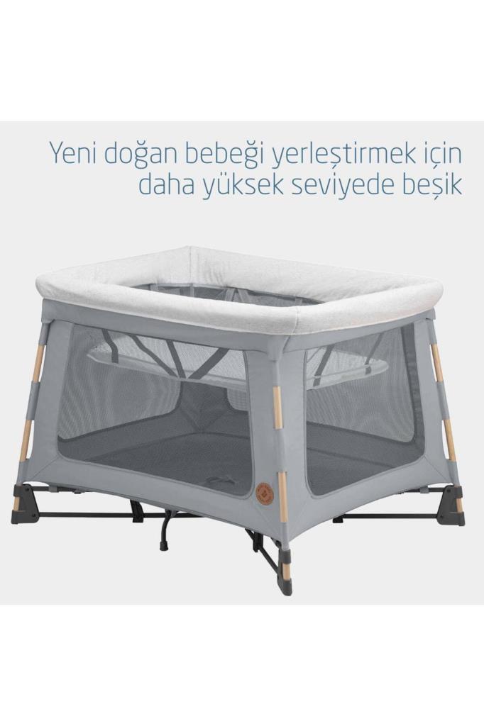 Maxi-Cosi Swift 3'ü 1 Arada Çift Katlı Beyond Grey Park Yatak Outlet