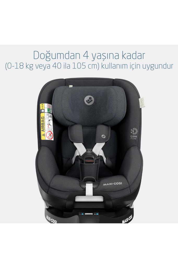 Maxi-Cosi Mica Pro Eco I-Size Isofixli 360° Dönebilir 0-18 kg Authentic Graphite Oto Koltuğu Outlet
