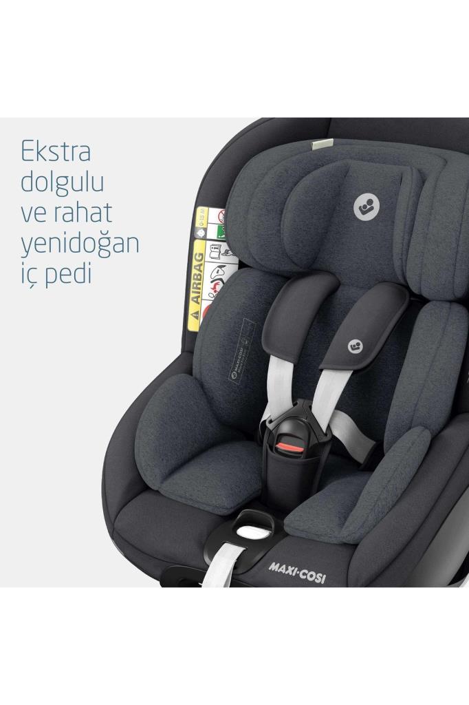 Maxi-Cosi Mica Pro Eco I-Size Isofixli 360° Dönebilir 0-18 kg Authentic Graphite Oto Koltuğu Outlet