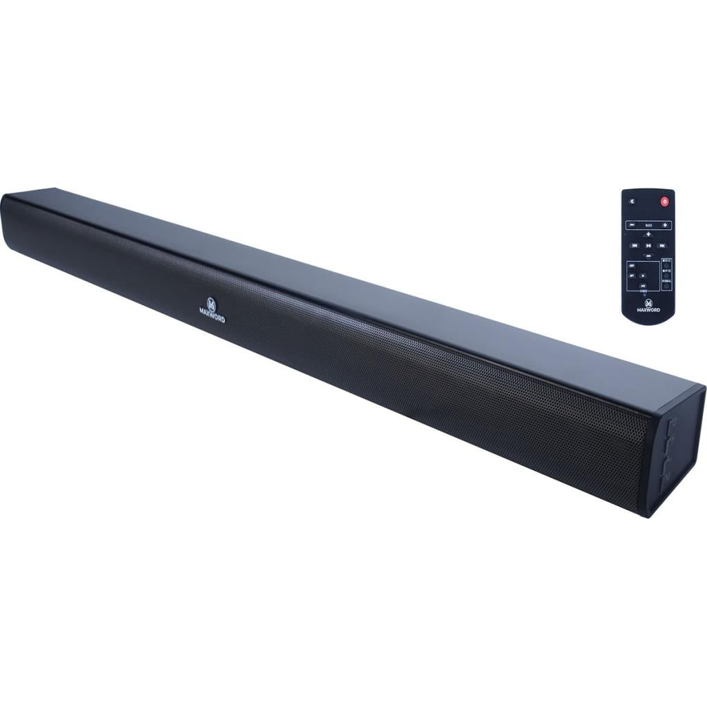 Maxword SLC-160BT Optik Çıkışlı 2.0 Kanal BT Soundbar TV Ses Sistemi 160W (79x8x6 cm) Teşhir