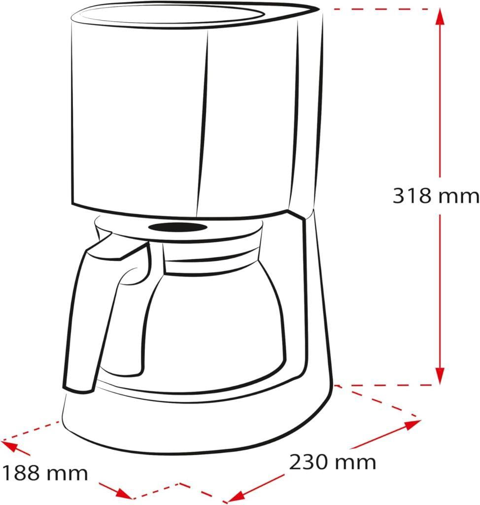 Melitta Enjoy II Top Therm Termoslu Filtre Kahve Makinesi, Beyaz - Outlet