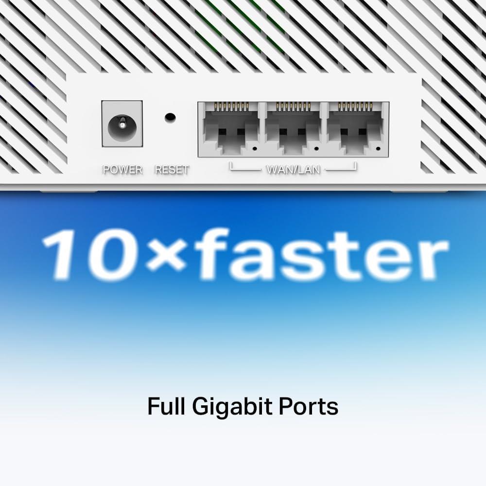 Mercusys Halo H25BE 3 Port 3600 Mbps 2'li Router - Outlet