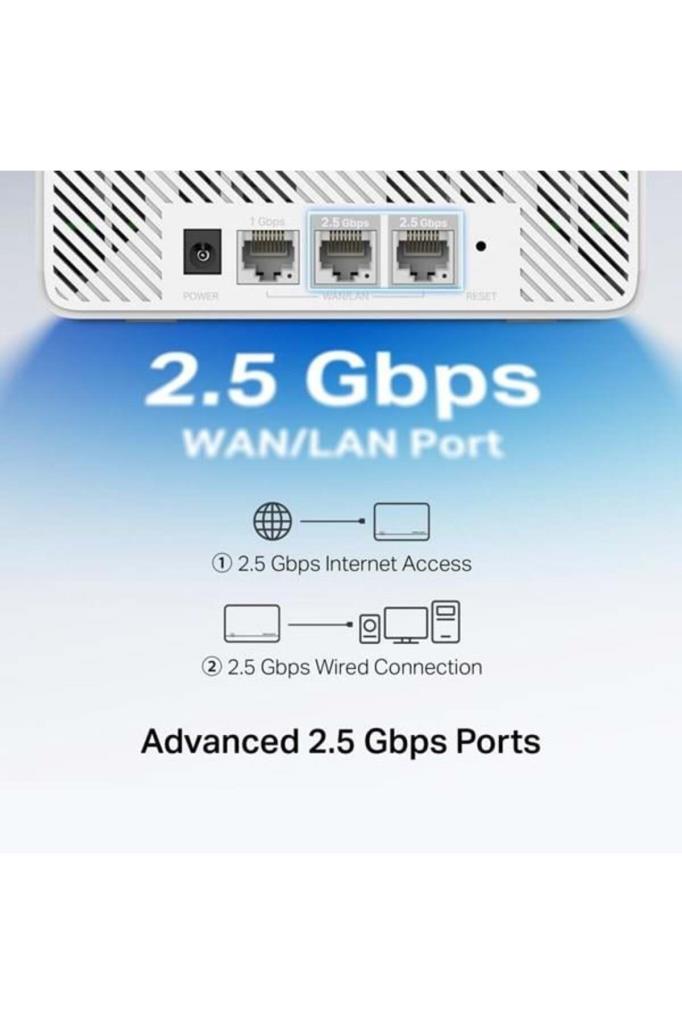 Mercusys Halo H37BE 6500 Mbps 2'li Router