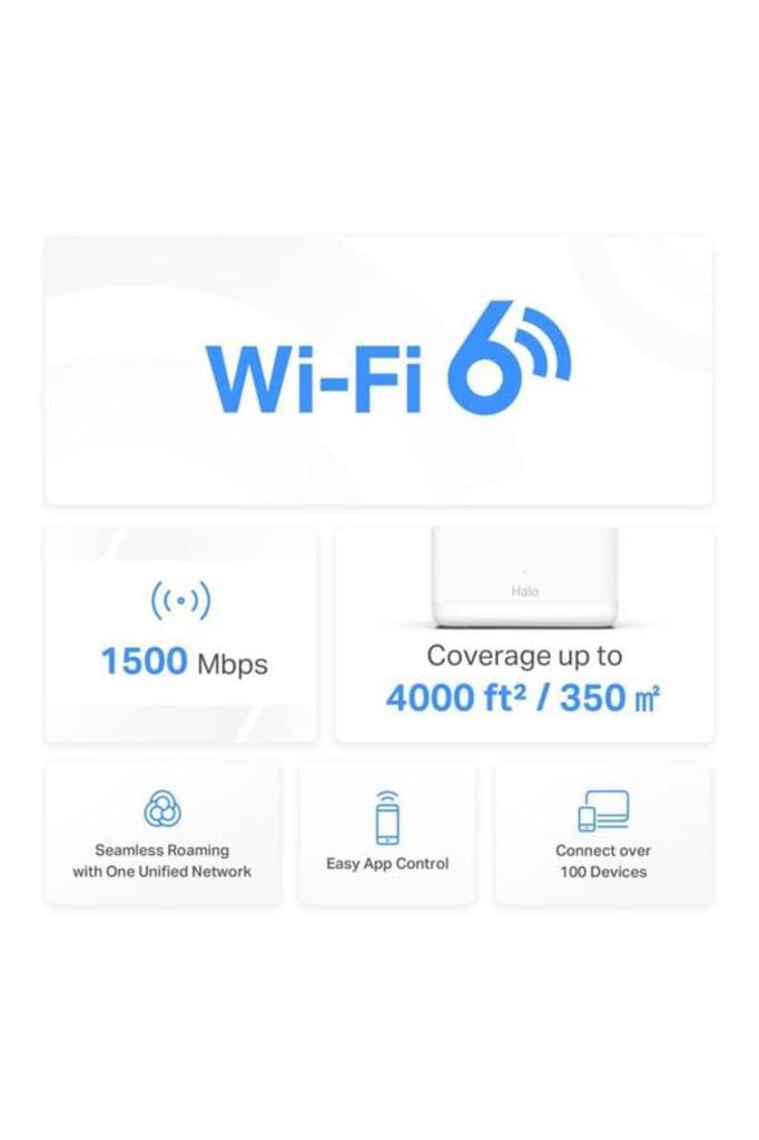 Mercusys HALO H60X 1500 Mbps 2'li Router