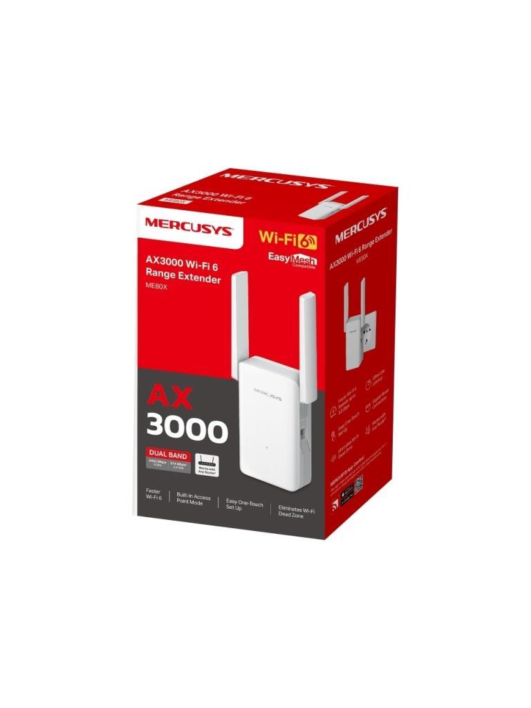 Mercusys ME80X 3000 Mbps Wifi Güçlendirici