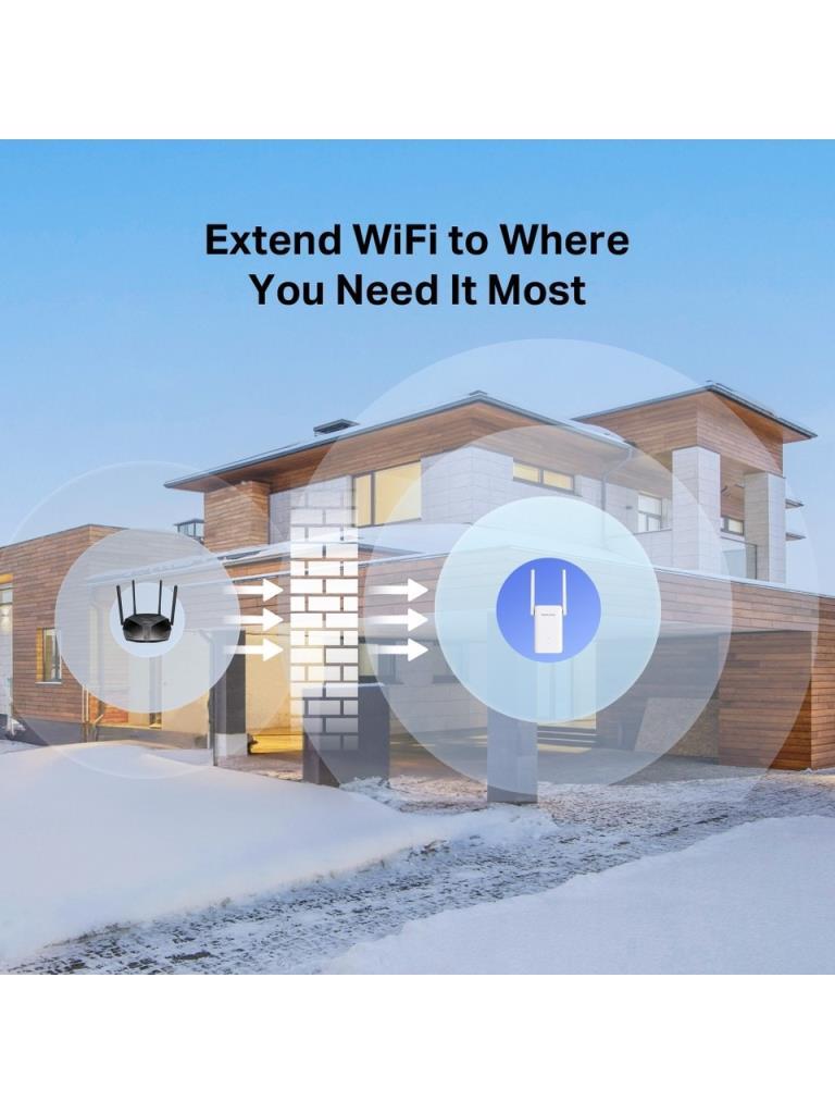 Mercusys ME80X 3000 Mbps Wifi Güçlendirici