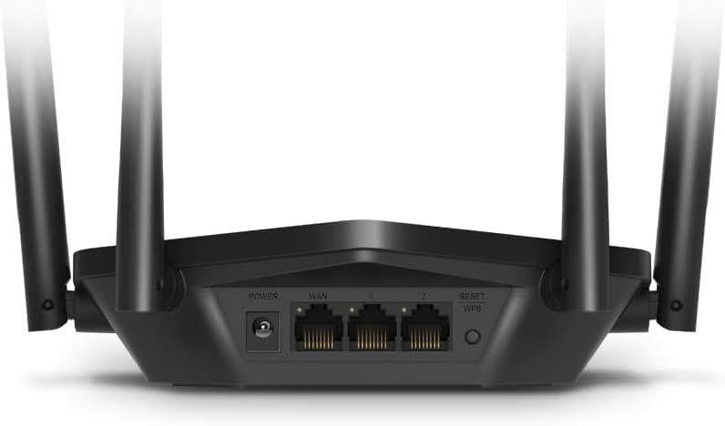 Mercusys MR60X AX1500 2 Port 1500 Mbps Router Teşhir