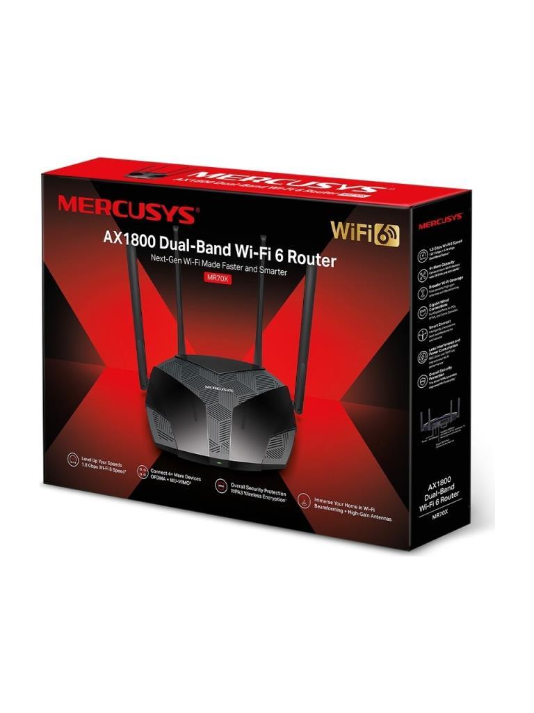 Mercusys MR70X 3 Port 1800 Mbps Router