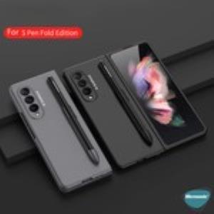 Samsung Galaxy Z Fold 3 Kılıf S-pen Fold Edition Siyah Teşhir
