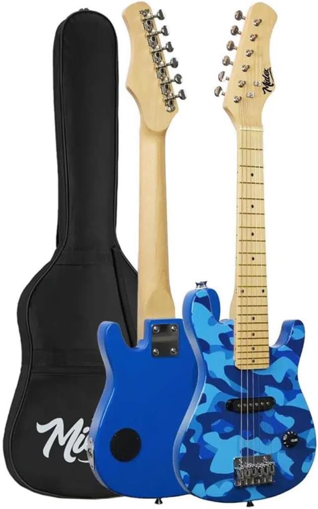 Midex CEG-30BS 4-6 Yaş Çocuklar İçin Amfili Full 1/4 30 İnç Elektro Gitar Seti - TEŞHİR