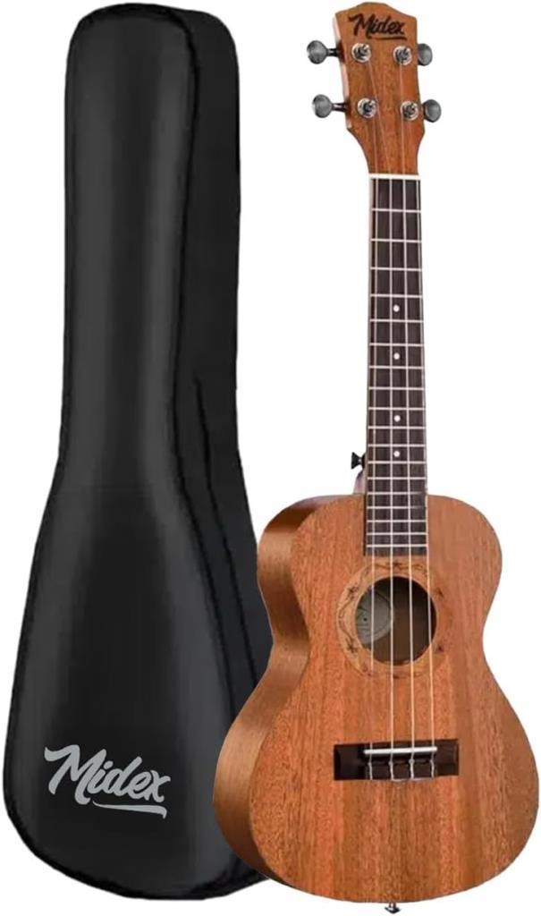 Midex CT-24M Set Maun Concert Ukulele - SET HALİNDE DEĞİLDİR! Teşhir