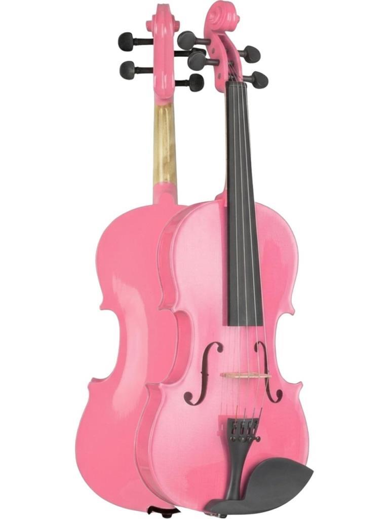 Midex HGA34PİNK-TYS Pembe 3/4 Çocuk Kemanı Full Set (10-13 Yaş İçin)