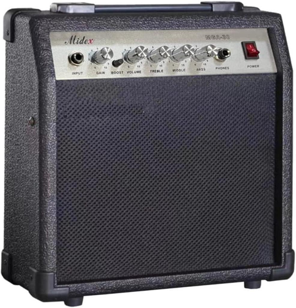 Midex MGA-30BK Elektro Gitar Amfisi 30 WATT Gain Özelliği Kulaklık Çıkışı