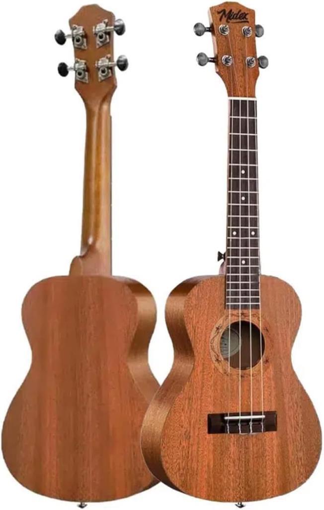 Midex TN-26M Set Maun Tenör Ukulele (Softcase Capo Metod Nota Sticker Askı Pena) - Outlet