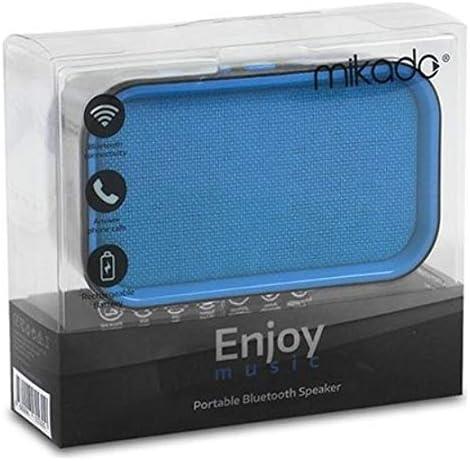 Mikado Enjoy MD-25BT 3 W Mavi Bluetooth Hoparlör Teşhir