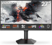 Koorui G2722P 27" 1 ms 2K Pivot IPS 200 Hz Oyuncu Monitörü Teşhir