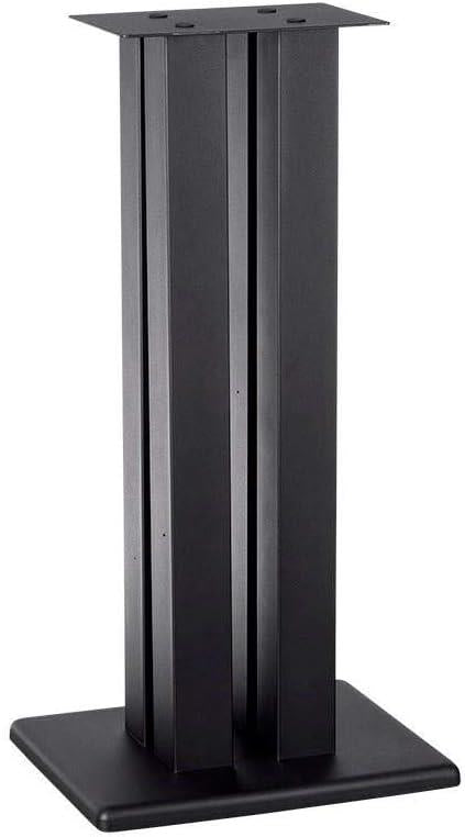 Monolith 24 inç Hoparlör Standı (Her Biri) - 34 kg destekler, Ayarlanabilir Sivri Uçlar, Bose, Polk, Sony, Yamaha, Pioneer ve diğerleriyle uyumlu, Siyah