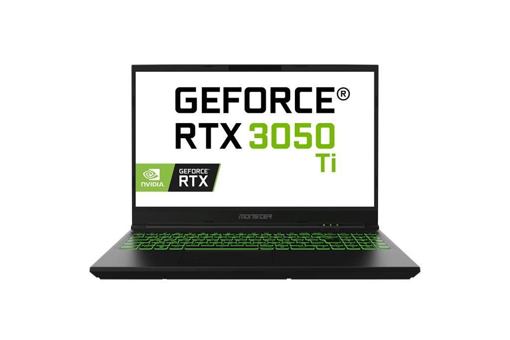 Monster Abra A5 V19.2 i5-12500H 8 GB 500 GB SSD RTX3050TI 15.6" Full HD Gaming Laptop - OUTLET