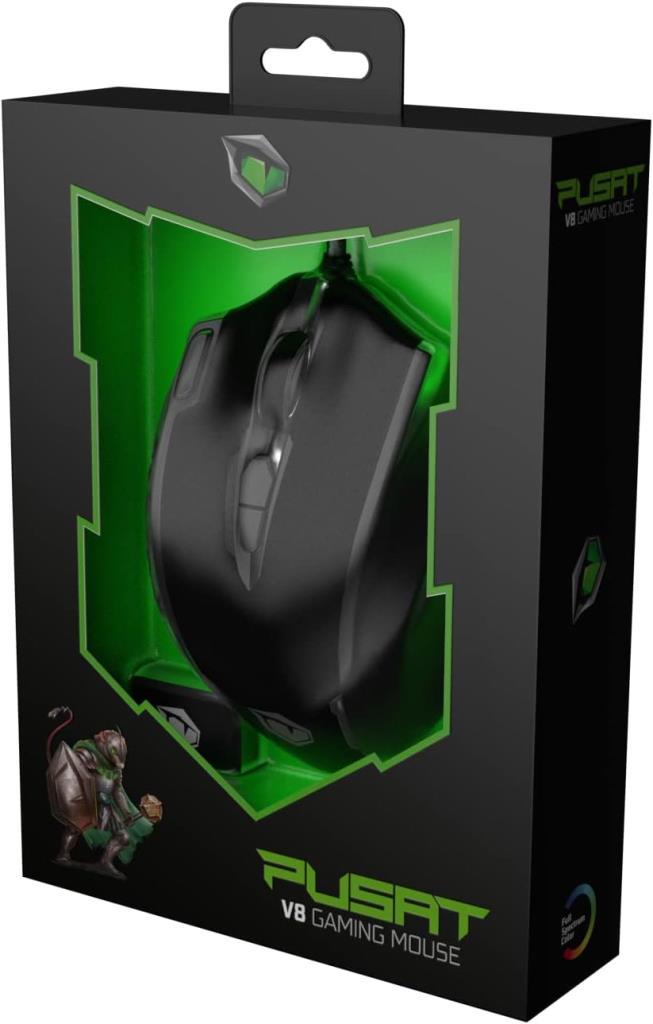 Monster Pusat V8 Optik Kablolu Oyuncu Mouse Teşhir