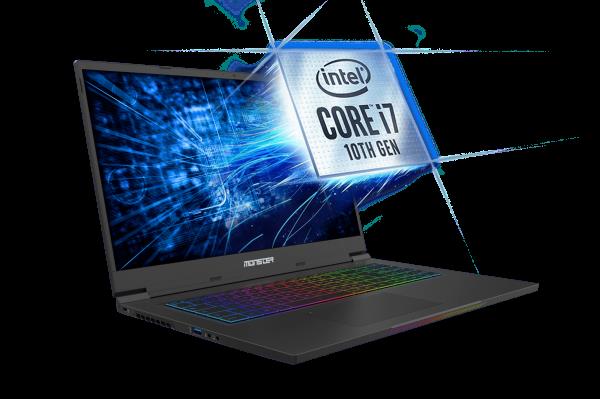 Monster Tulpar T7 V21.5 i7-10875H 16 GB 500 GB SSD RTX3060 17.3" QHD Gaming Laptop - ÇANTA HEDİYELİ OUTLET ÜRÜN