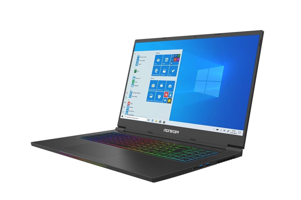 Monster Tulpar T7 V21.5 i7-10875H 16 GB 500 GB SSD RTX3060 17.3" QHD Gaming Laptop - OUTLET