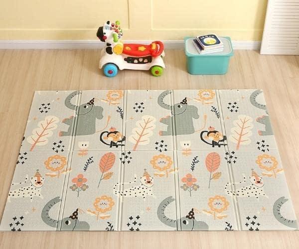 MooieBaby's Circus Katlanabilir Oyun Matı Oyun Halısı 150 X 180 X 1 Cm - OUTLET