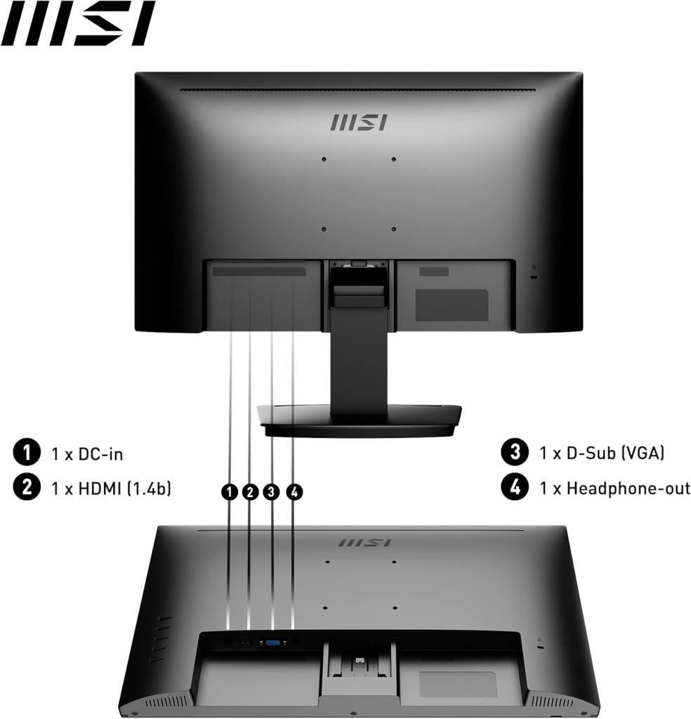 MSI PRO MP223 21.5" 1 ms Full HD 100 Hz Monitör Outlet