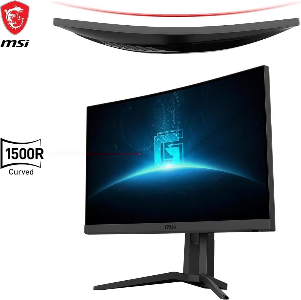 MSI G24C6P E2 23.6" 1 ms Full HD Curved 180 Hz Oyuncu Monitörü - Outlet