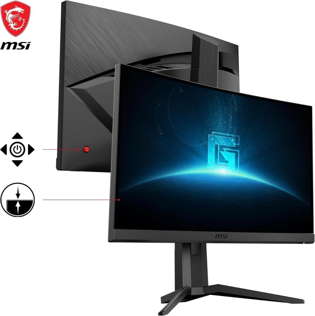 MSI G24C6P E2 23.6" 1 ms Full HD Curved 180 Hz Oyuncu Monitörü - Outlet