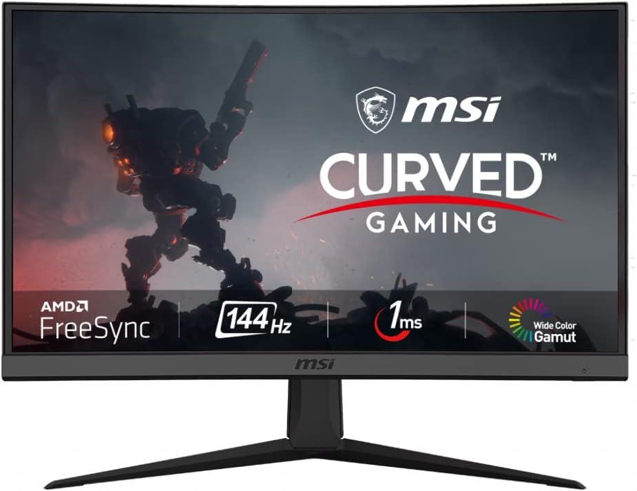 MSI Optix G24C6 23.6" 1ms Full HD Freesync Curved Oyuncu Monitörü - Teşhir