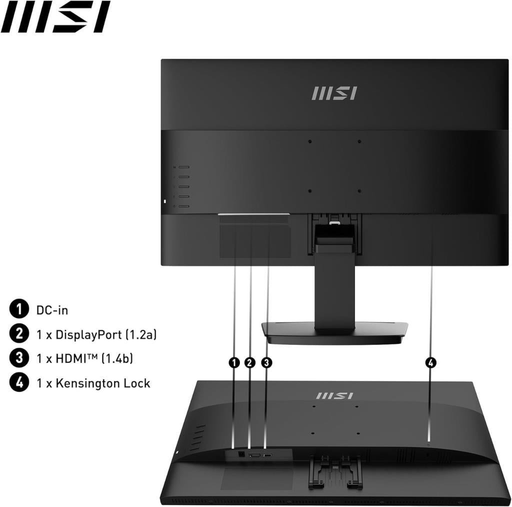 MSI PRO MP2412 23.8" 1 ms Full HD 100 HZ Monitör - Teşhir