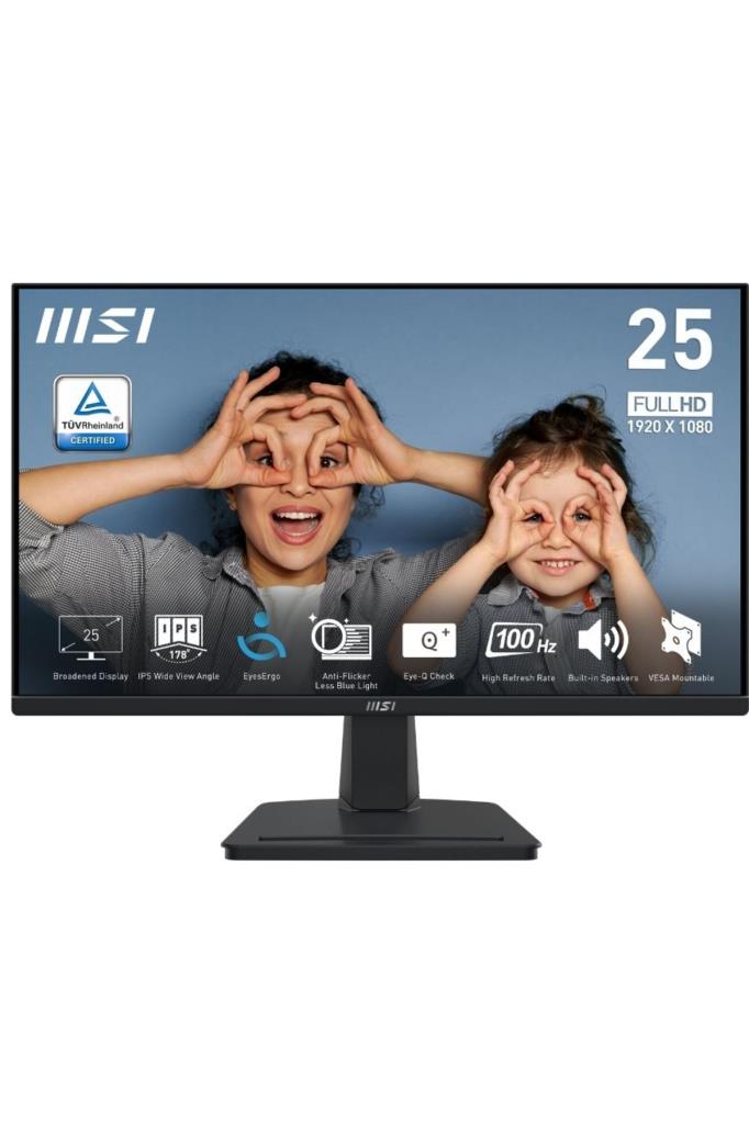 MSI PRO MP251 24.5" 1 ms Full HD IPS 100 Hz Monitör