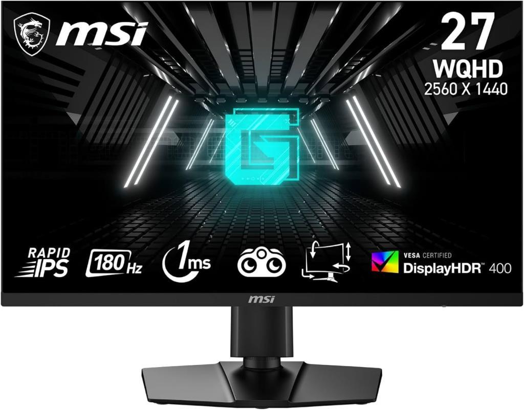 MSI G274QPF E2 27" 1 ms 2K Pivot IPS 180 Hz Oyuncu Monitörü