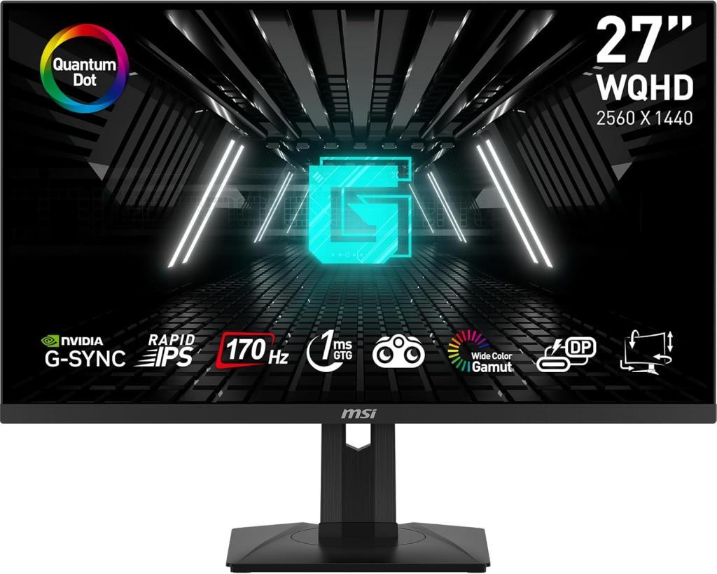 MSI G274QPF-QD 27'' 1 ms 2K 170 Hz Oyuncu Monitörü - OUTLET