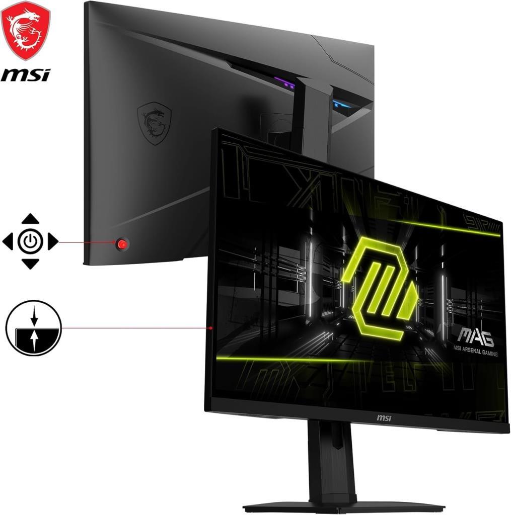 MSI MAG 274QRF QD E2 27" 1 ms 2K Pivot IPS 180 Hz Oyuncu Monitörü - Teşhir