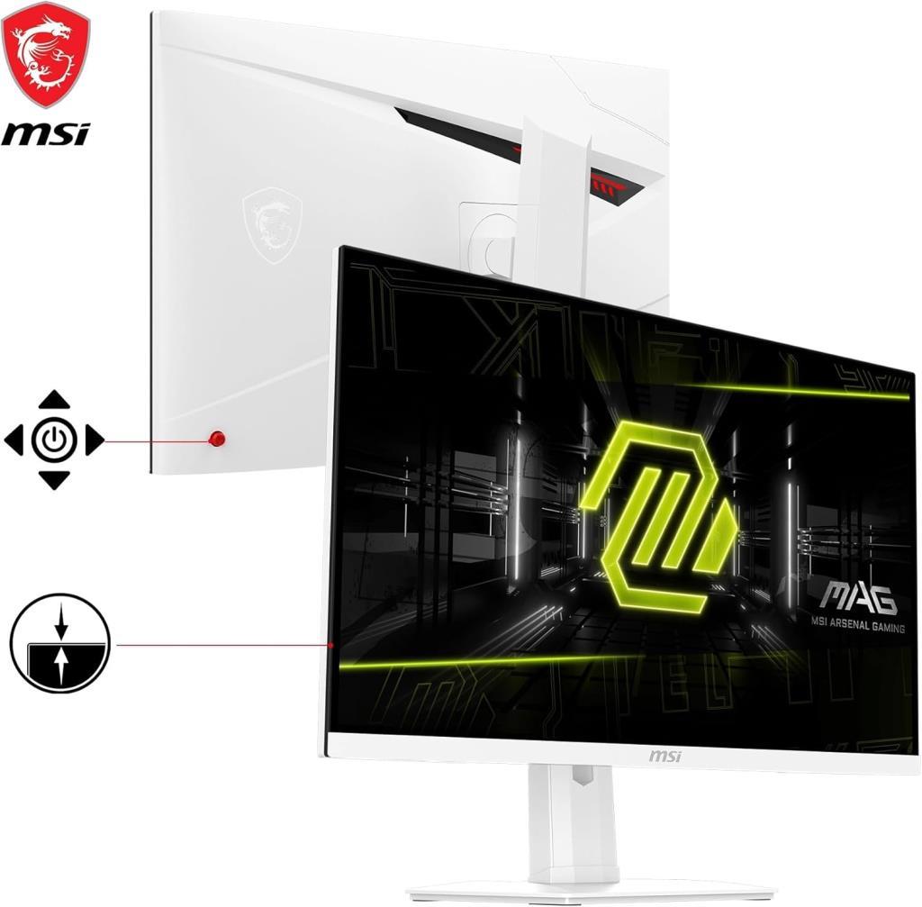 MSI MAG 274QRFW 27" 1 ms 2K Pivot IPS 180 Hz Oyuncu Monitörü Outlet