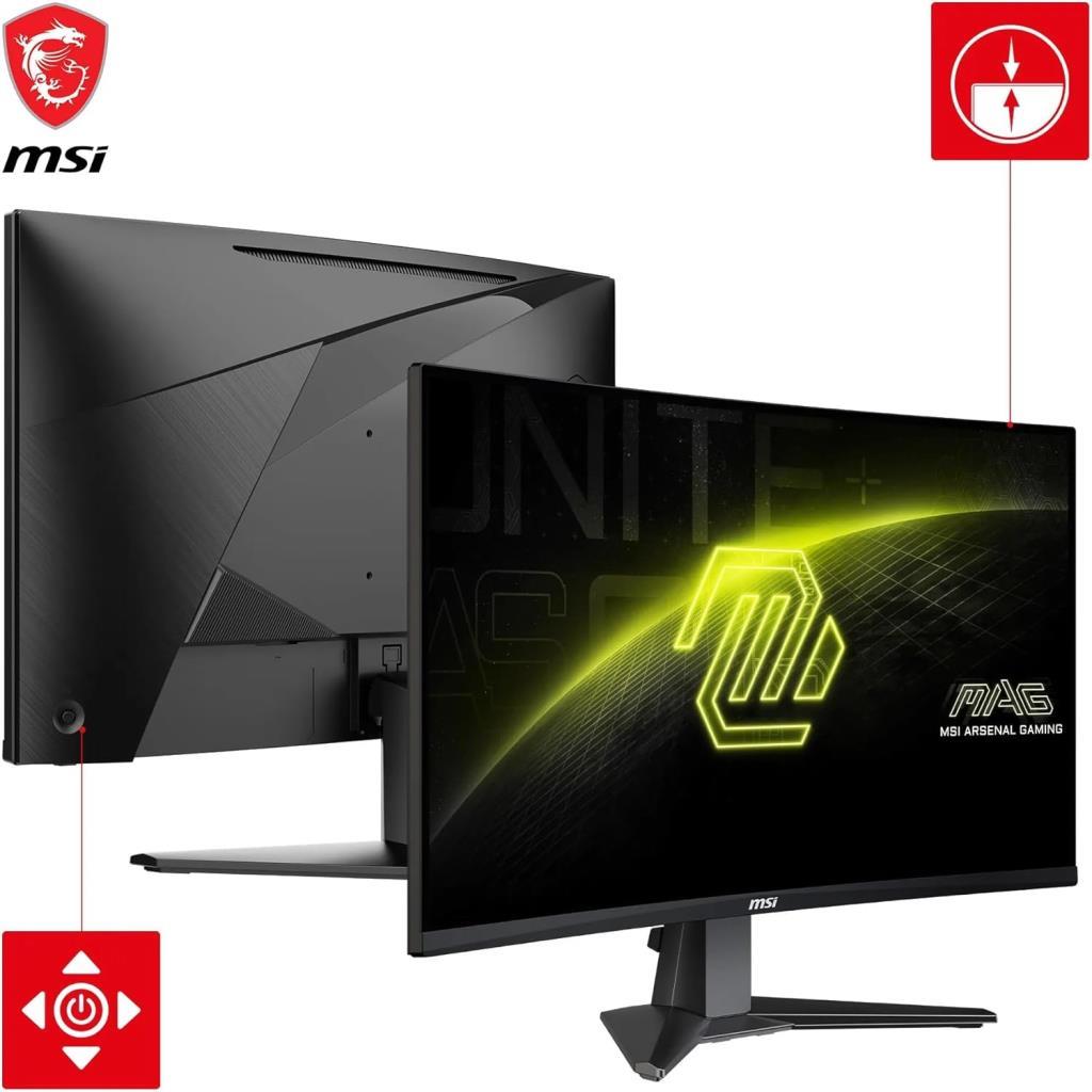 MSI MAG 27C6F 27" 0.5 ms Full HD Curved 180 Hz Oyuncu Monitörü Outlet