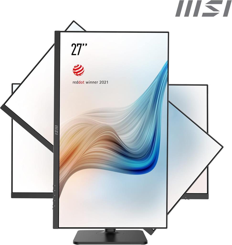MSI Modern MD271P 27" 5 ms Full HD Pivot IPS 75 Hz Monitör - Teşhir