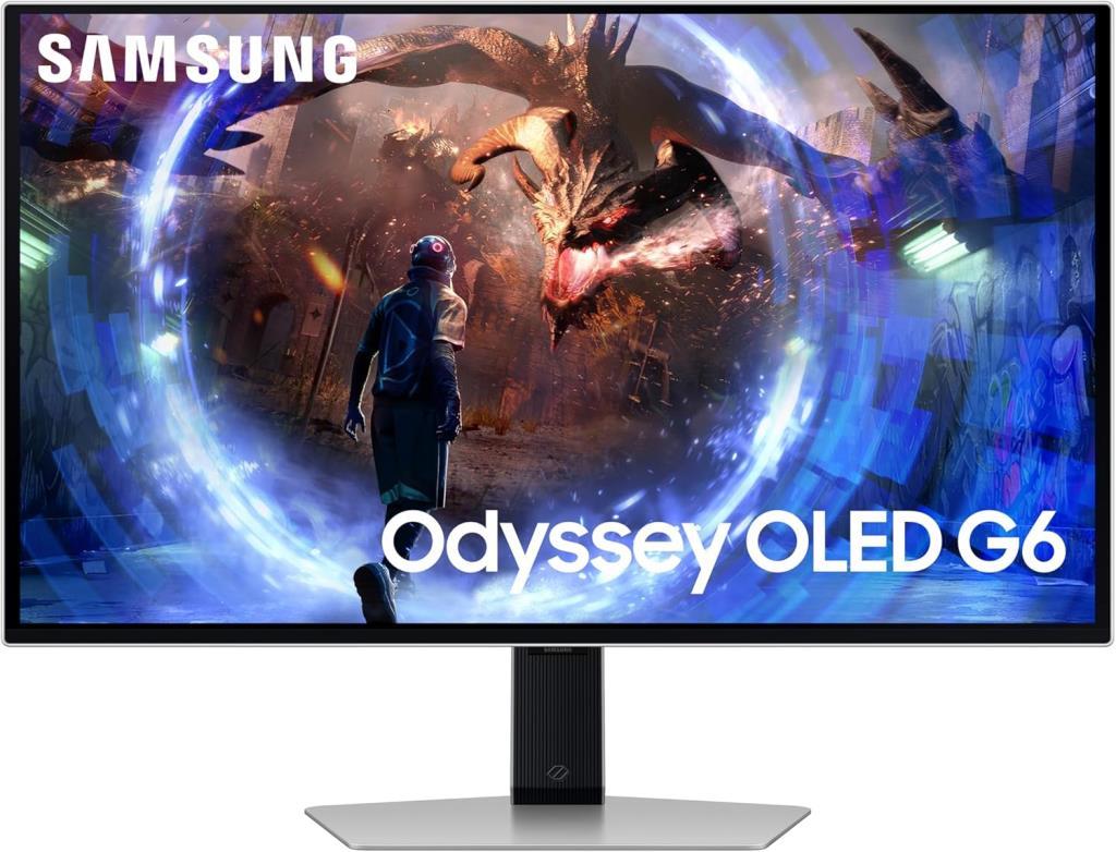 Samsung Odyssey G6 LS27DG602SUXUF 27" 0.03 ms 2K Pivot 360 Hz OLED Oyuncu Monitörü - TEŞHİR
