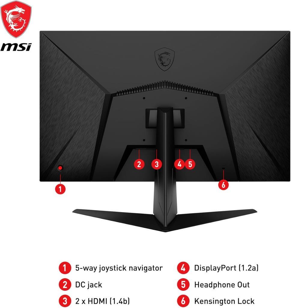 MSI MSI Optix G2712 27" 1 ms Full HD IPS 170 Hz Oyuncu Monitörü - Teşhir