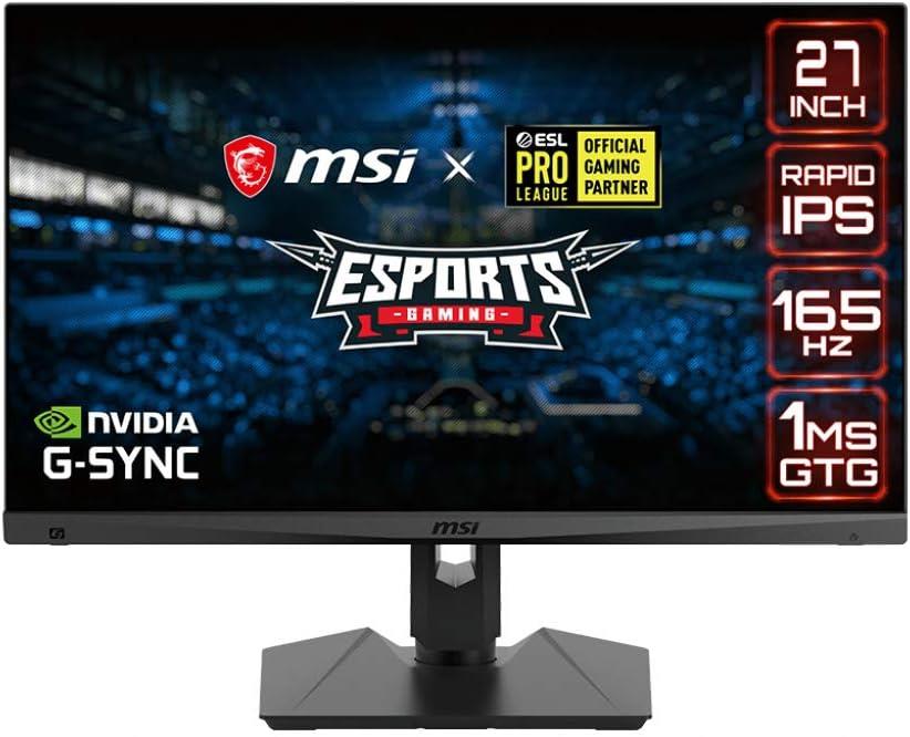 MSI Optix MAG274QRF 27" 1 ms 2K Pivot IPS 165 Hz Oyuncu Monitörü Teşhir