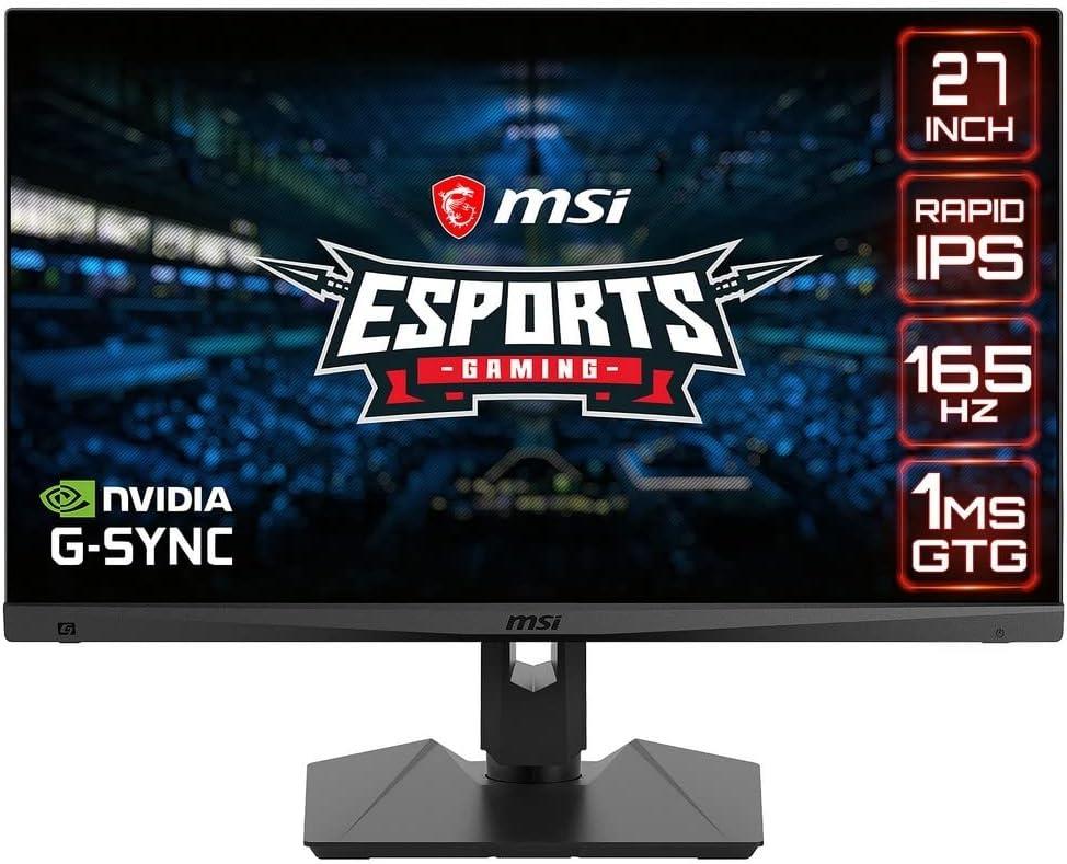 MSI Optix MAG274QRF 27" 1 ms 2K Pivot IPS 165 Hz Oyuncu Monitörü - OUTLET