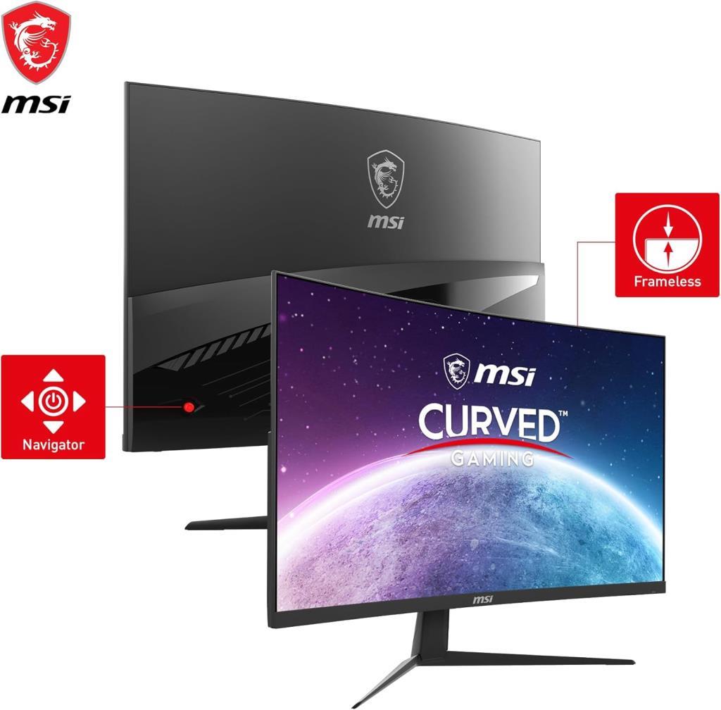 MSI G321CU 31.5" 1 ms 4K Curved 144 Hz Oyuncu Monitörü - Teşhir