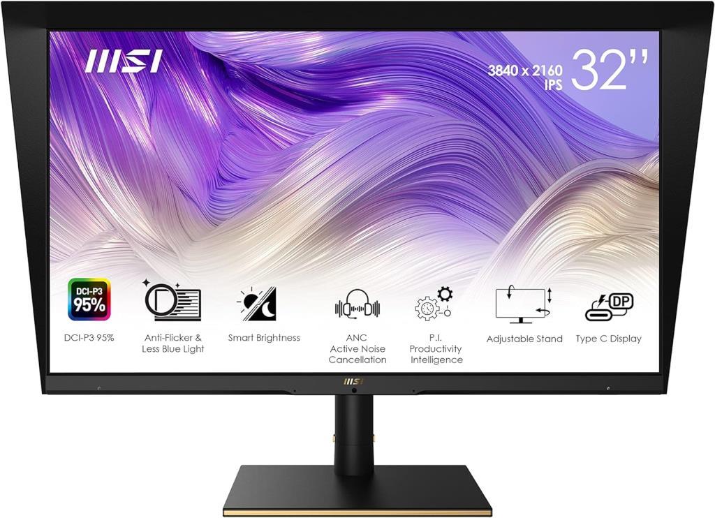 MSI Summit MS321UP 32" 4ms 4K IPS Led Monitör Teşhir