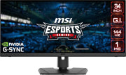 MSI Optix MPG341QR 34" 1 ms WQHD IPS 144 Hz Oyuncu Monitörü Outlet