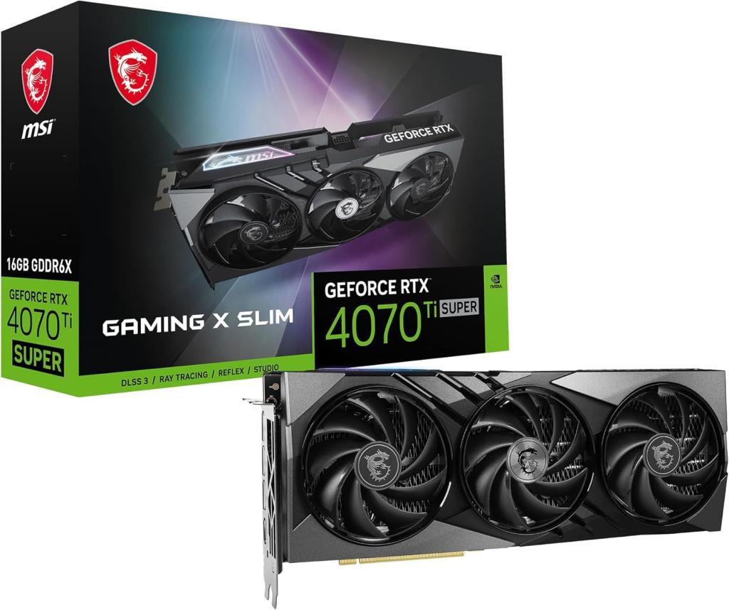 MSI RTX 4070 TI Super 16G Gaming X Slim 256 Bit GDDR6X 16 GB Ekran Kartı Outlet
