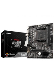 MSI A520M-A Pro AMD AM4 DDR4 Micro ATX Anakart Outlet